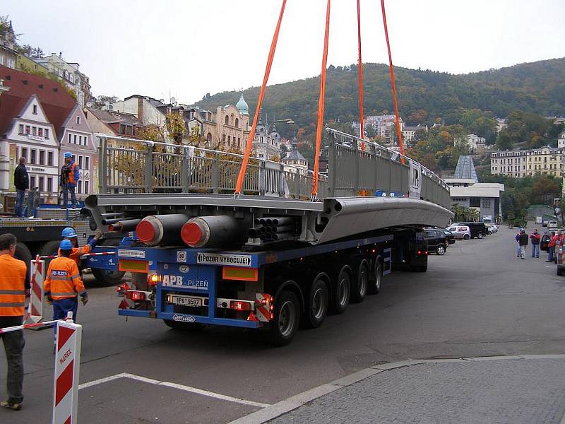 Karlovy Vary - obnova Divadelní lávky