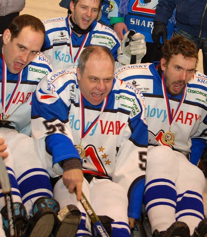 Mistr České sledge hokejové ligy - SKV Sharks Karlovy Vary