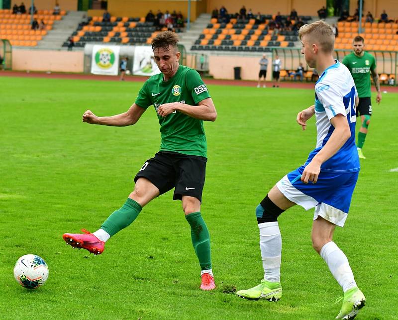 Třetiligový Baník Sokolov nestačil o víkendu na divizní chebskou Hvězdu, které podlehl 1:2.