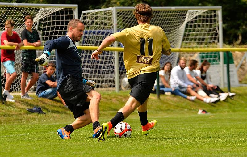 V pátek, 5. července se představí opět na dvorském stadionu hvězdný výběr Real Top Praha, který se střetne od 13.00 hodin s Výběrem Karlovarska.