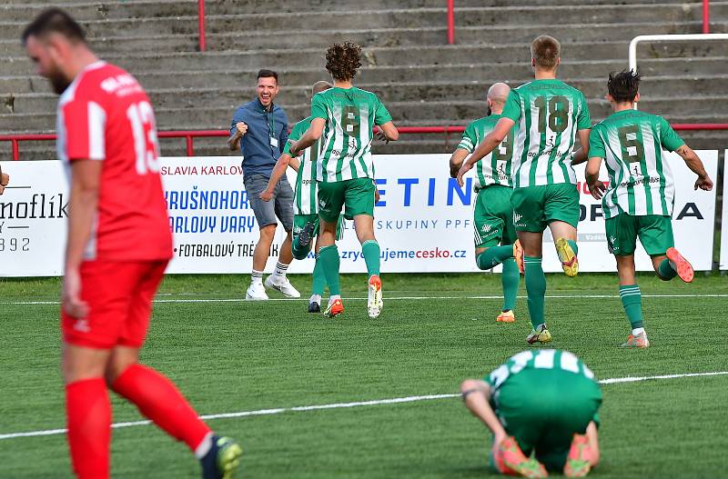 Slavia přišla o domácí neporazitelnost, nestačila na Hostouň.