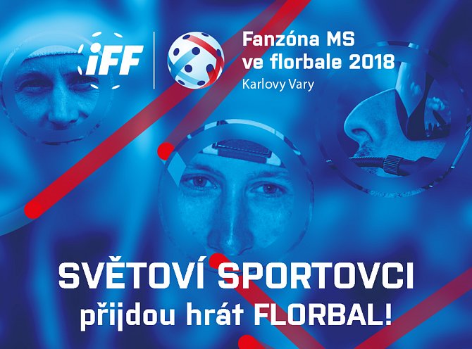 Florbalového turnaje se zúčastní několik sportovní hvězd.