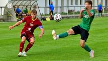 Čtyři branky museli skousnout fotbalisté Baníku Sokolov v duelu s béčkem Dukly Praha na stadionu v Blšanech.