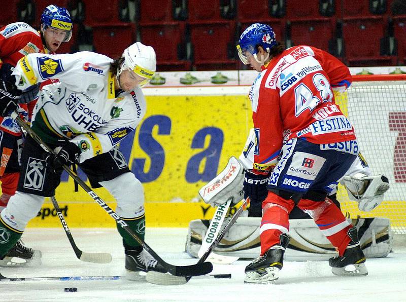 HC Energie Karlovy Vary – HC Eaton Pardubice 4:1 (1:1, 1:0, 2:0)