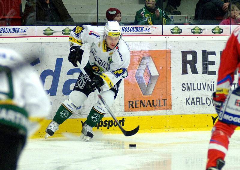 HC Energie Karlovy Vary – HC Eaton Pardubice 4:1 (1:1, 1:0, 2:0)