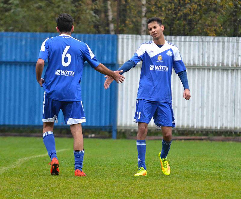 Nejdek - Hvězda Cheb 14:1 (5:1). 