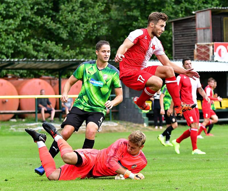 Karlovarská Slavia v generálce porazila Viktorii Plzeň U19 1:0.