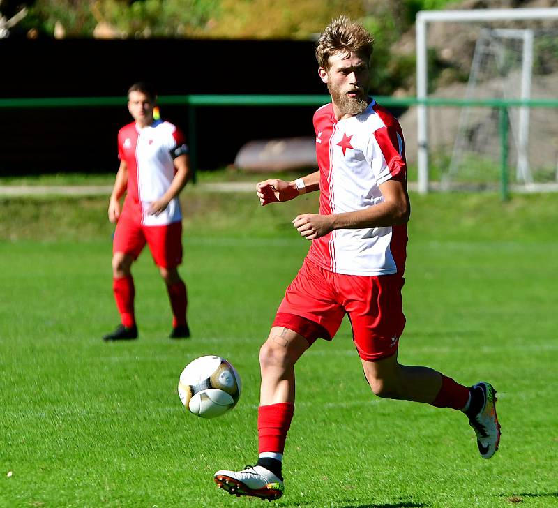 Do zahraničí zamíří z karlovarské Slavie Pavel Maňák, který nově bude působit v německém SV Poppenreuth e. V.