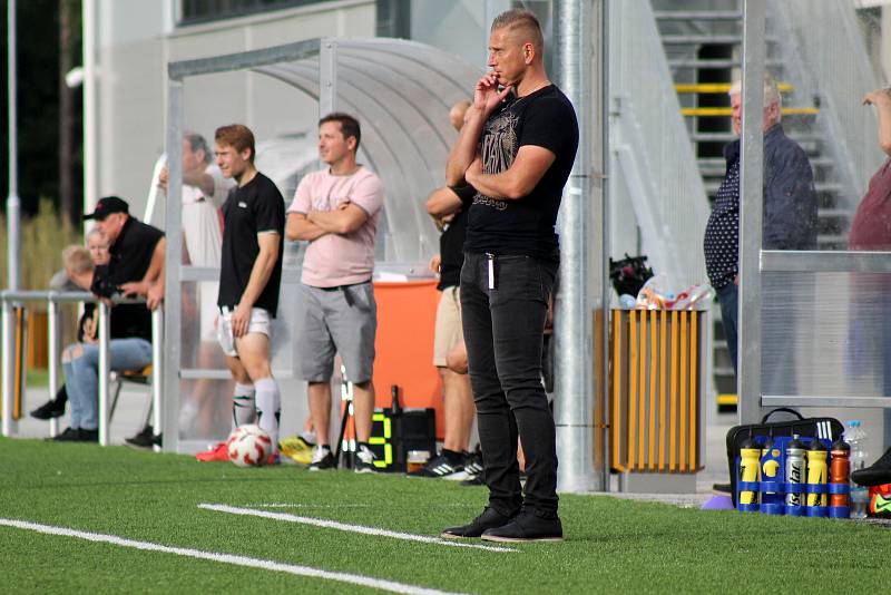 Aleš Zach, trenér FC Viktoria Mariánské Lázně.