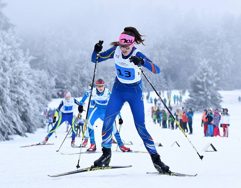 Sportovci v trikotu Karlovarského kraje si řádně užívají zimní olympiádu dětí a mládeže,