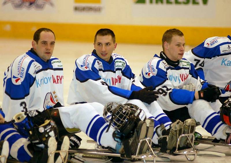 Mistr České sledge hokejové ligy - SKV Sharks Karlovy Vary