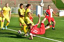 V jarní části Fortuna ČFL A Slavia porazila Robstav v Drahovicích 3:1. Uspěje je v domácím prostředí i v podzimní bitvě? 