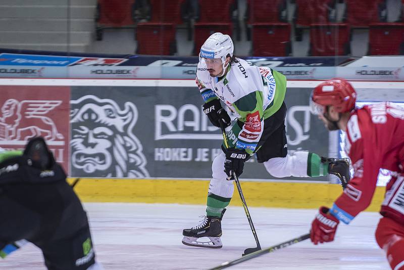 Utkání 3. kola Tipsport extraligy HC Energie Karlovy Vary - HC Oceláři Třinec