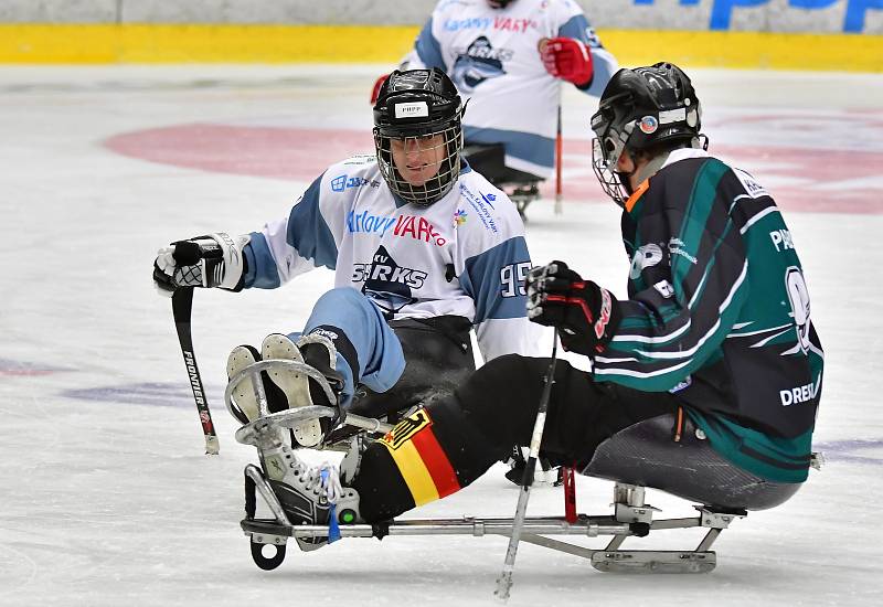 Již dva dny bojují v rámci I. ročníku Karlovy Vary Para Ice Hockey Tournament v lázeňském městě na ledě KV Areny o vítěznou trofej čtyři para hokejové výběry.