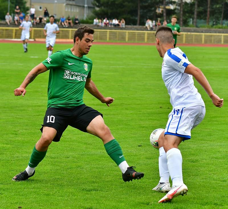 Nerozhodný výsledek uhráli fotbalisté třetiligového Sokolova na svém stadionu v souboji s Viktorií Plzeň U19.