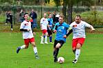 Hroznětín B (v bílém) udolal na svém hřišti Kyselku v poměru 2:1.