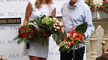 Na karlovarský filmový festival dorazila i tenistka Petra Kvitová