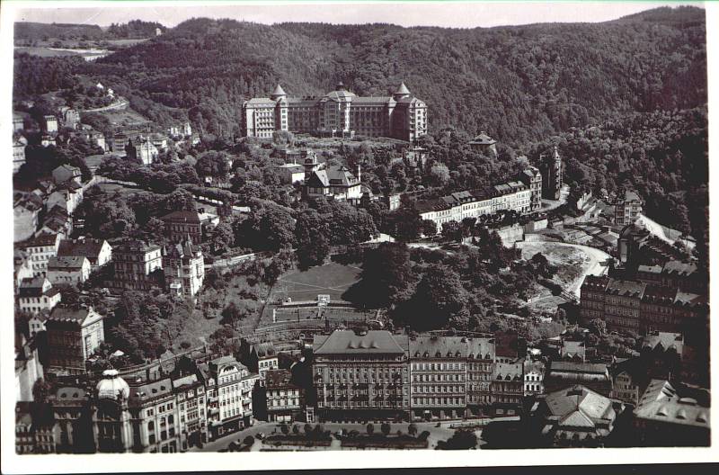 Nejen hotel Imperial na starých fotografiích.