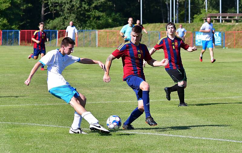 První místo si připsala na novorolském letním turnaji hroznětínská Olympie, která dosáhla v přípravě na zlatý turnajový hattrick.