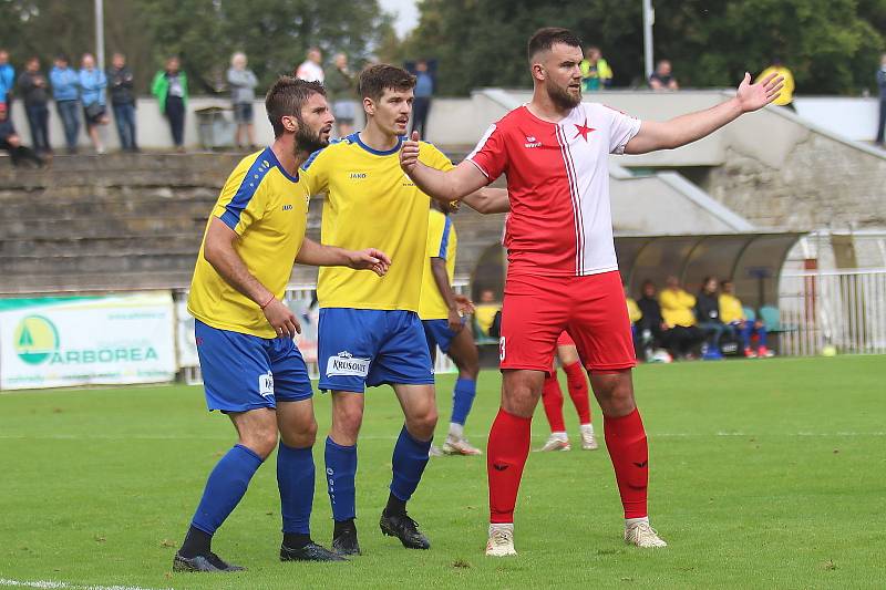 SK Rakovník - FC Slavia Karlovy Vary 4:2 (1:2).