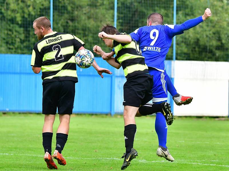 Čtvrtou výhru si připsali v krajském přeboru na účet fotbalisté Nejdku, kteří porazili Lomnici vysoko 8:1.