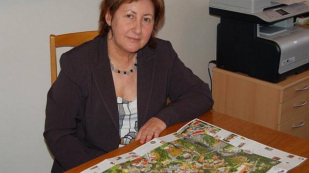 Starostka Bečova nad Teplou Olga Haláková