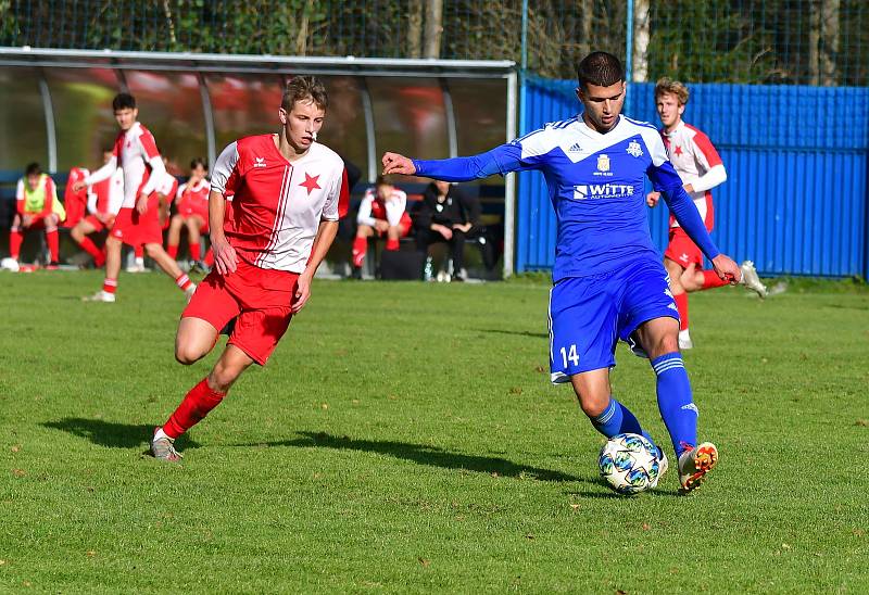 Nejdek sestřelil pěti góly rezervu karlovarské Slavie.