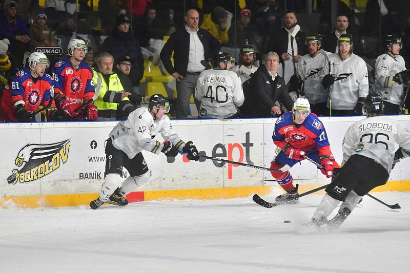 HC Baník Sokolov – SK Horácká Slavia Třebíč 3:0 (2:0, 0:0, 1:0).