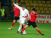 V exligovém týmu FK Chmel Blšany se představili v duelu se Střekovem také dva hráči ze západu Čech, Horst Siegl, Radek Čížek, trenér Josef Němec, sportovní ředitel Jaroslav Janoušek, a také masér Petr Němec.