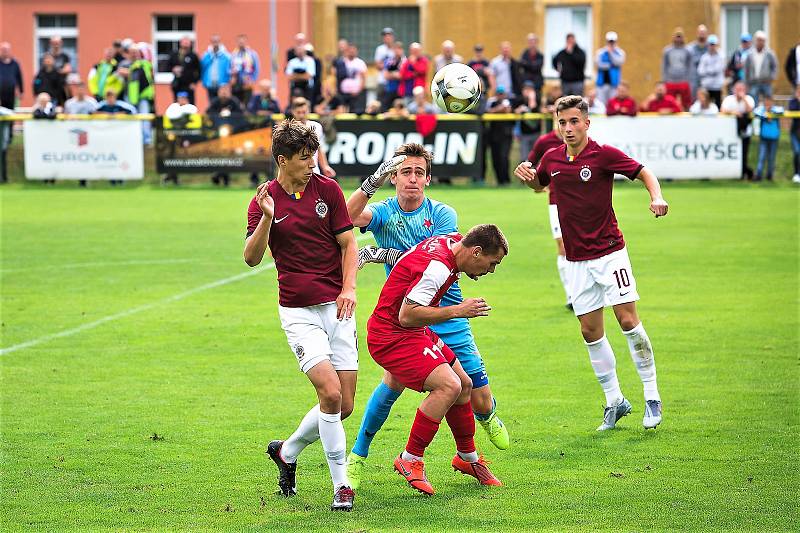 Fortuna ČFL: Slavia Karlovy Vary - Sparta Praha "B"