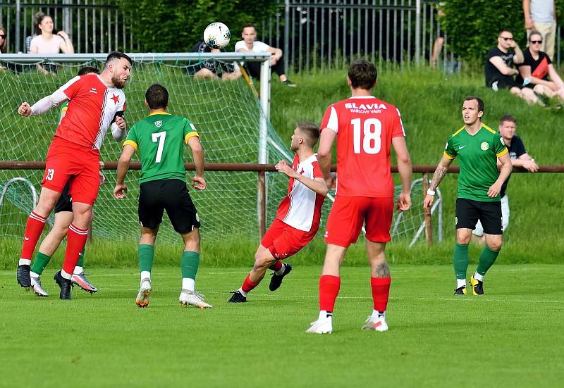 FK Baník Sokolov - FC Slavia Karlovy Vary 2:4 (1:2).