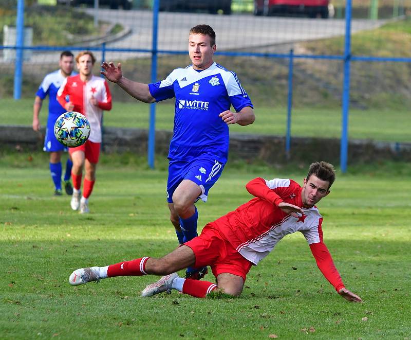 Nejdek sestřelil pěti góly rezervu karlovarské Slavie.