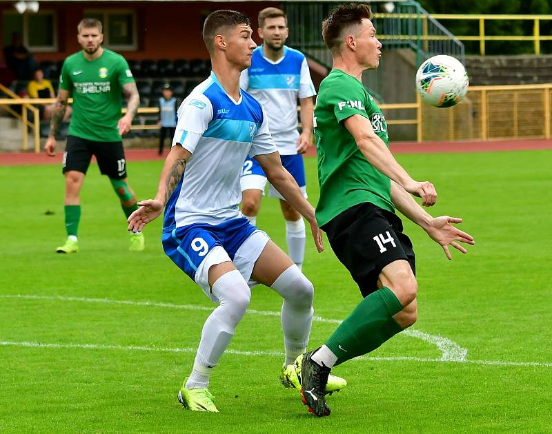 Třetiligový Baník Sokolov nestačil o víkendu na divizní chebskou Hvězdu, které podlehl 1:2.