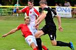 Fotbalisté varské Slavie remizovali v domácím prostředí s Plzní U19 (v černém) 2:2.