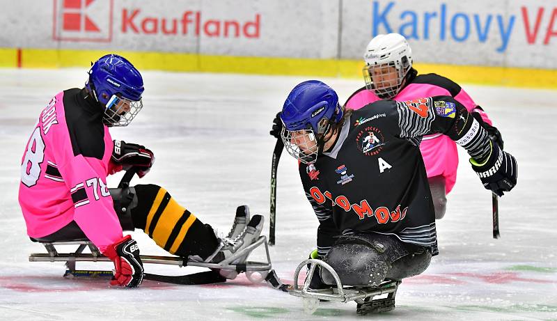 Již dva dny bojují v rámci I. ročníku Karlovy Vary Para Ice Hockey Tournament v lázeňském městě na ledě KV Areny o vítěznou trofej čtyři para hokejové výběry.