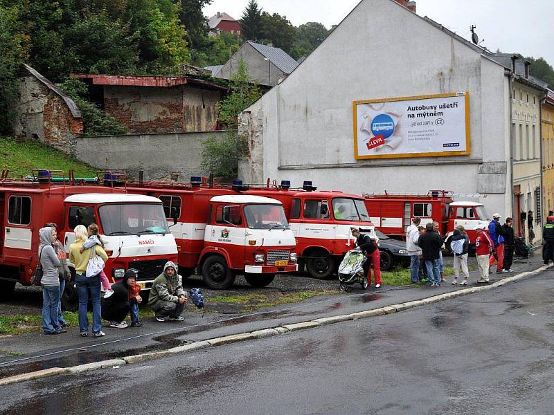 Hasičská soutěž Hore kopcom v Jáchymově