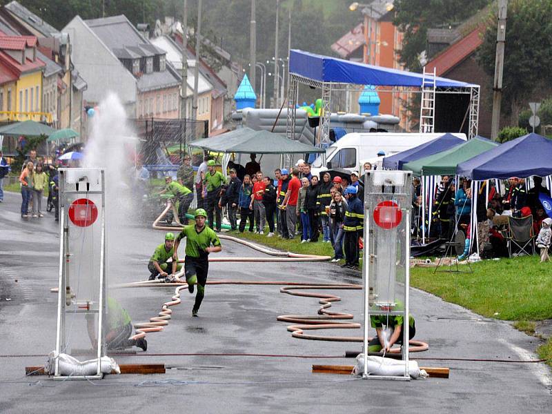 Hasičská soutěž Hore kopcom v Jáchymově