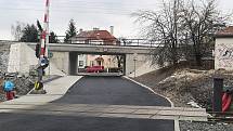 Opravený viadukt v karlovarských Bohaticích.