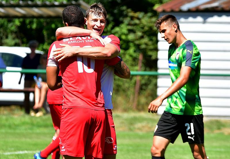 Karlovarská Slavia si o víkendu připsala na konto výhru 3:1 nad výběrem plzeňské Viktorie U19.