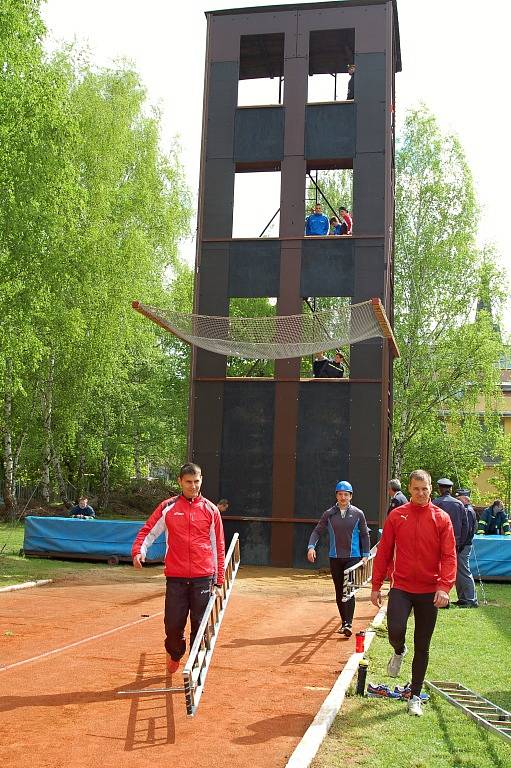 Hasiči coby spiderman