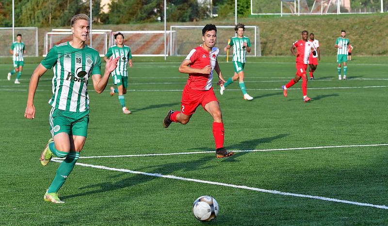 Slavia přišla o domácí neporazitelnost, nestačila na Hostouň.