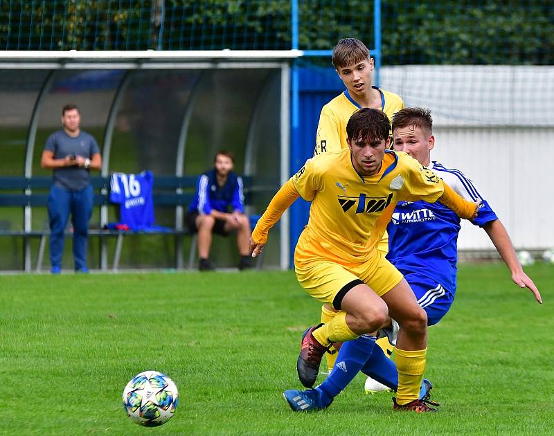 Mariánské Lázně uspěly ve vloženém kole na limnickém stadionu, kde dosáhly na výhru rozdílem dvou branek.