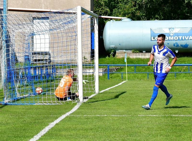 Karlovarská Lokomotiva nestačila na Františkovy Lázně, prohrála 0:2.