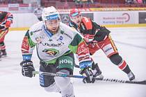 Utkání 45. kola hokejové Tipsport extraligy Energie Karlovy Vary - Mountfield HK 1:4