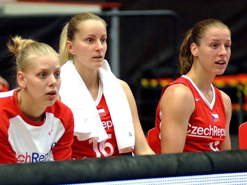 Basketbalistky české reprezentace podlehly Číně