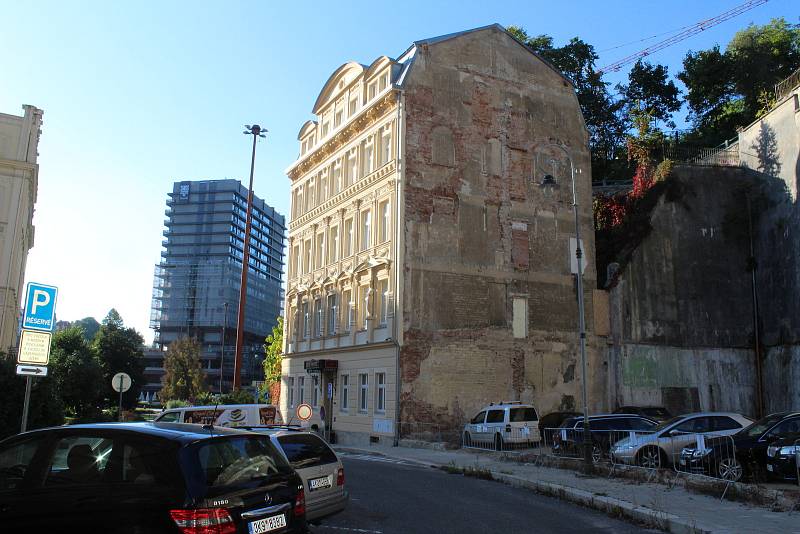 Někdejší sídlo policie v ulici I. P. Pavlova