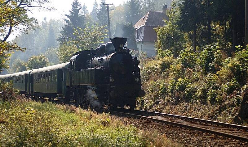 Oslavy 110 let železniční trati z Karlových Varů do Potůčků - Krušnohorský Semmering