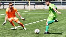 Vltavín, lídr Fortuna ČFL A, si odvezl z lázní hubenou výhru 1:0.