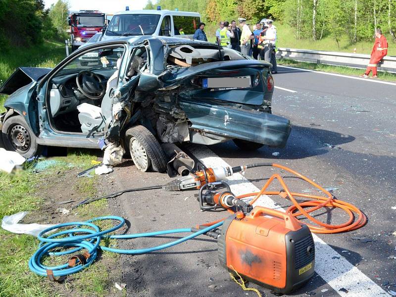 Tragická dopravní nehoda u Sadova.
