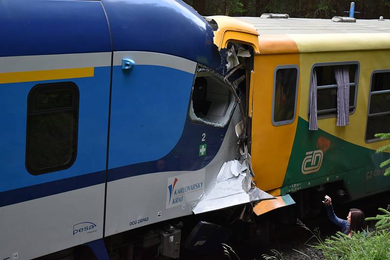 Nehoda vlaků u Perninku